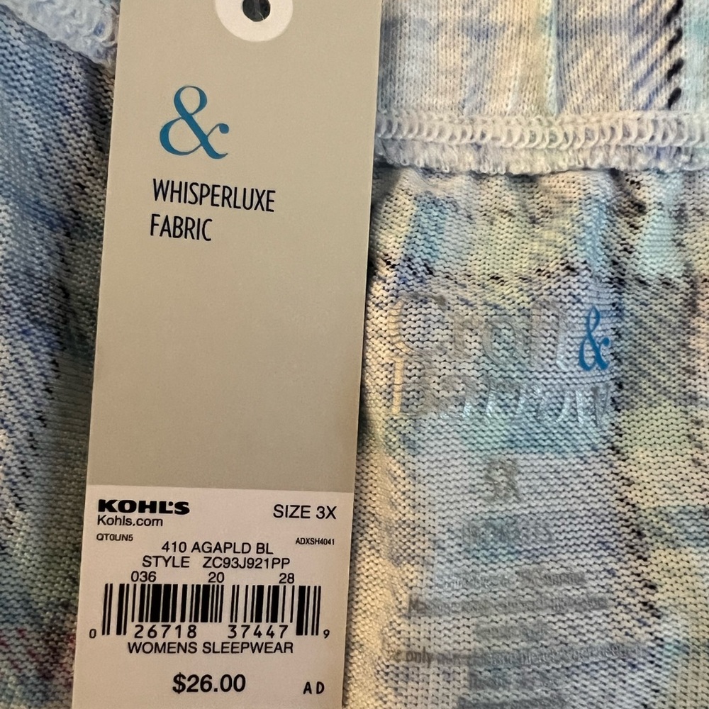 NWT PLUS SIZE SLEEP SHORTS - Picture 7 of 9